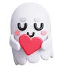 Ghost Holding Heart