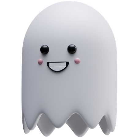 Ghost of a Shows Teeth  3D Icon