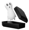 Ghost On Coffin