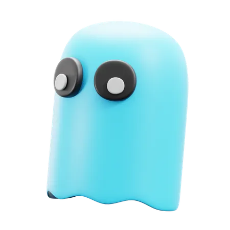 Ghost Pacman  3D Icon