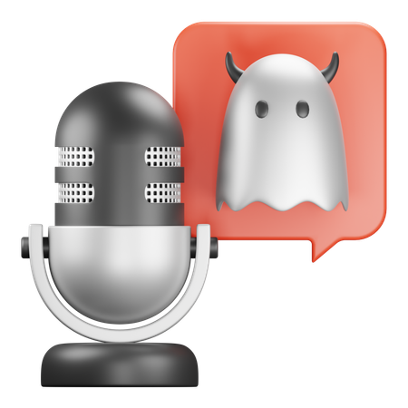 Ghost Story Podcast  3D Icon