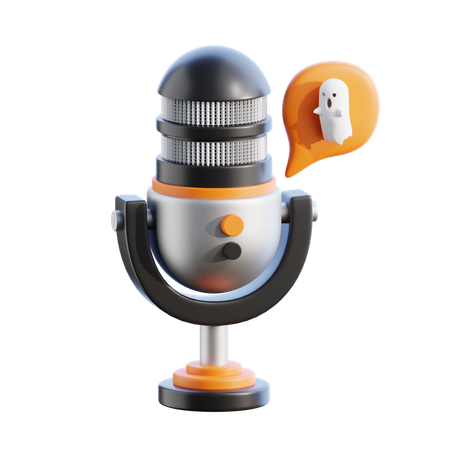 Ghost story podcast  3D Icon