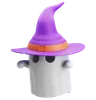 Ghost Wearing Hat