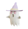 Ghost Wearing Witch Hat