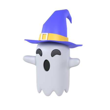 Ghost Witch  3D Icon