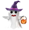 Ghost With Pumpkin