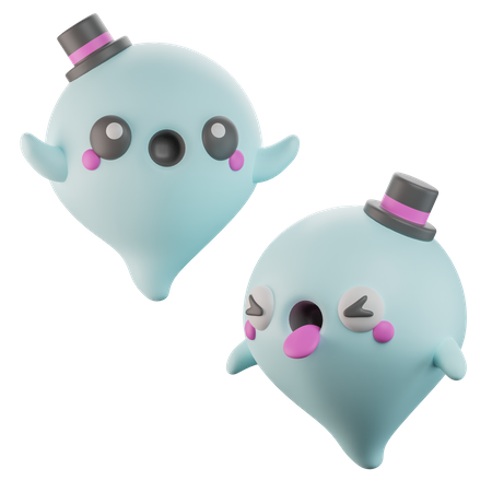Ghosts 3D Icon