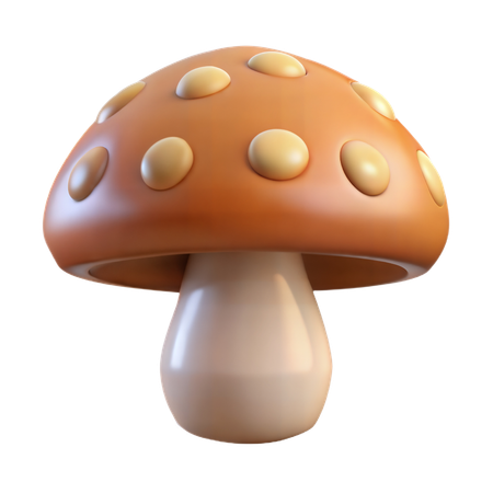 Giant Mushroom  3D Icon