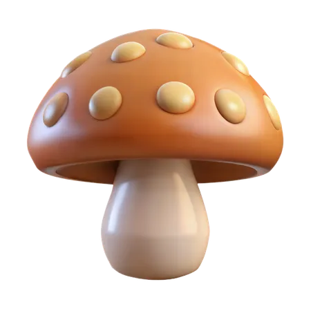 Giant Mushroom  3D Icon