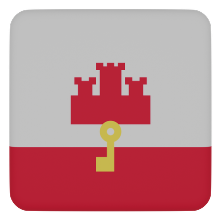 Gibraltar  3D Icon