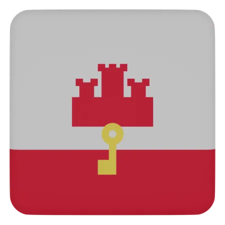 Gibraltar  3D Icon