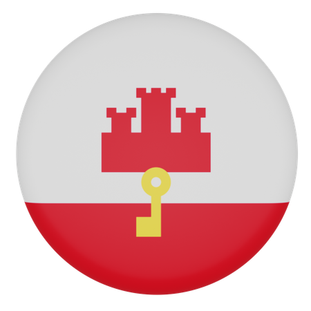 Gibraltar  3D Icon