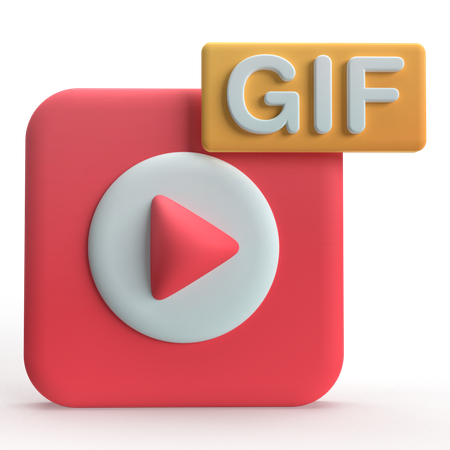 Gif  3D Icon