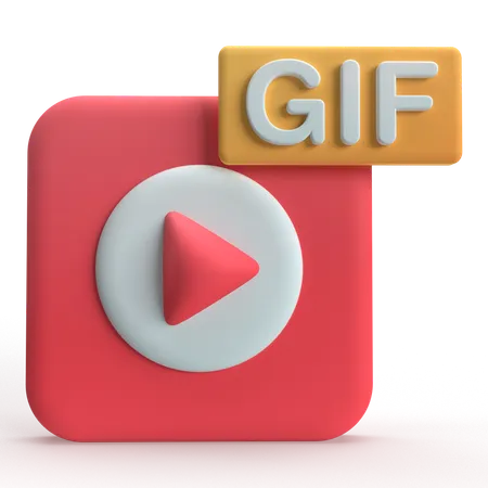 Gif  3D Icon