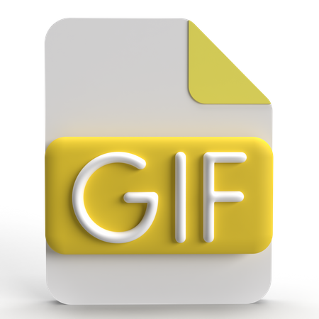 Gif  3D Icon