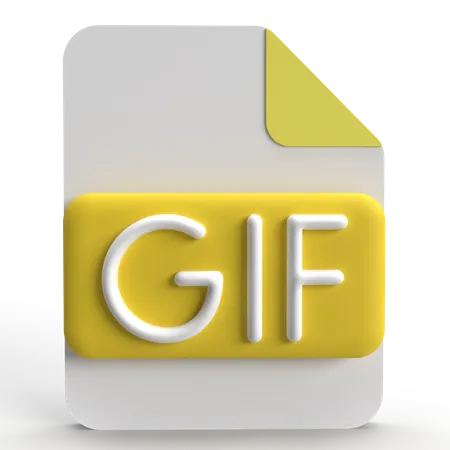 Gif  3D Icon