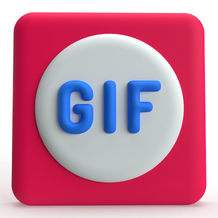 Gif  3D Icon