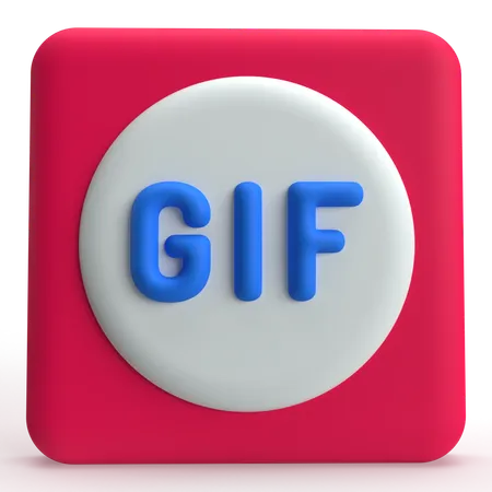 Gif  3D Icon