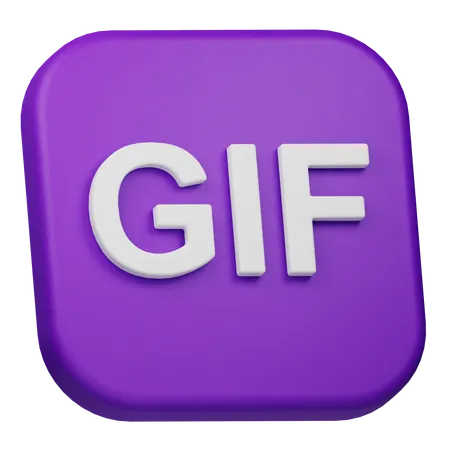 Gif  3D Icon