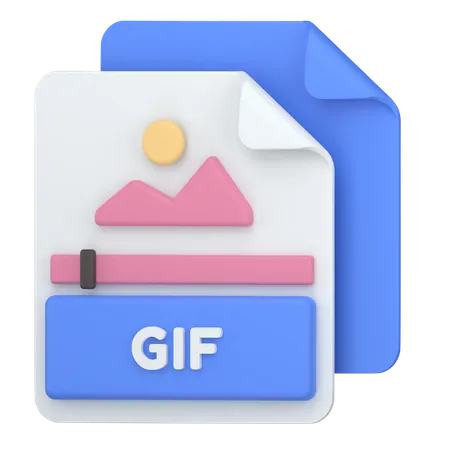 GIF  3D Icon