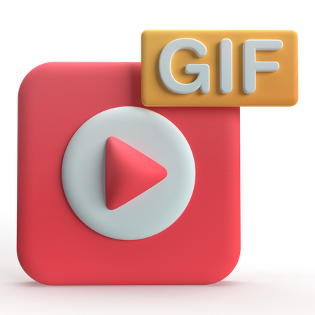 Gif  3D Icon