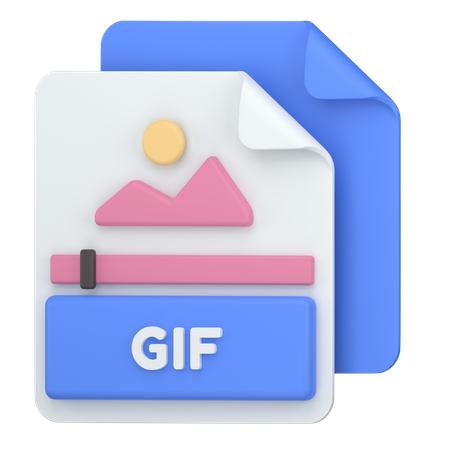 Gif  3D Icon