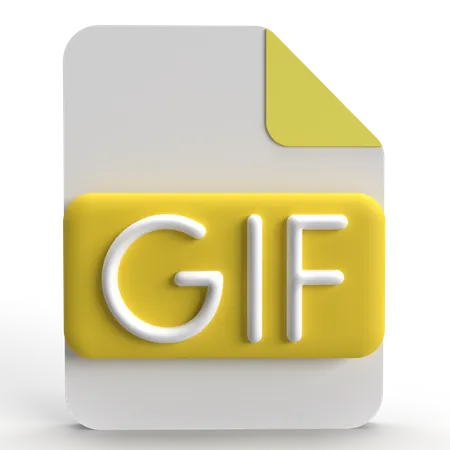 Gif 3D Icon