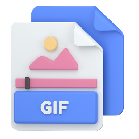 GIF 3D Icon