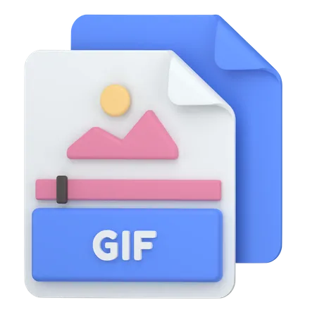 GIF 3D Icon