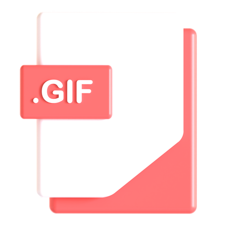 Gif Extension  3D Icon