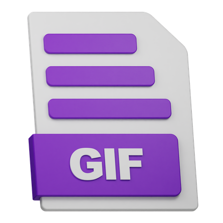 Gif 파일  3D Icon