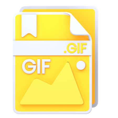 Gif file  3D Icon