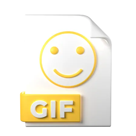 GIF File  3D Icon