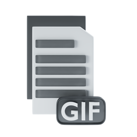GIF file  3D Icon