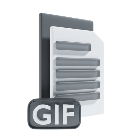 GIF file  3D Icon