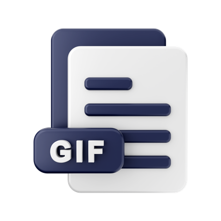 GIF File  3D Illustration