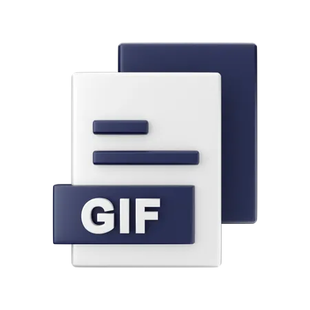 Gif File  3D Illustration