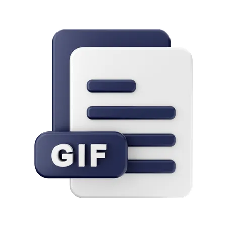 GIF File  3D Illustration