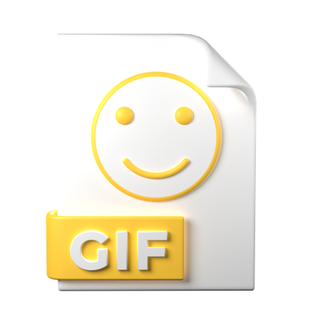 GIF File  3D Icon