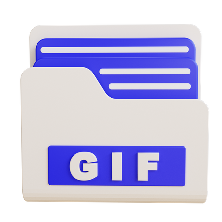 GIF Folder  3D Icon