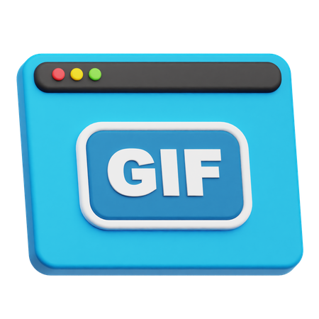 Gif 웹사이트  3D Icon