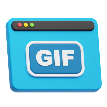 Gif 웹사이트  3D Icon