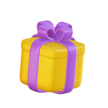 Gift 3 D Illustrations 3D Icon