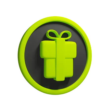 Gift Download This Item Now 3D Icon