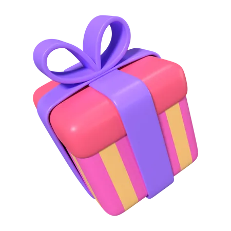 This Is Gift 3 D Render Illustration Icon High Resolution Png File Isolated On Transparent Background Available 3 D Model File Format BLEND OBJ FBX And GLTF 3D Icon