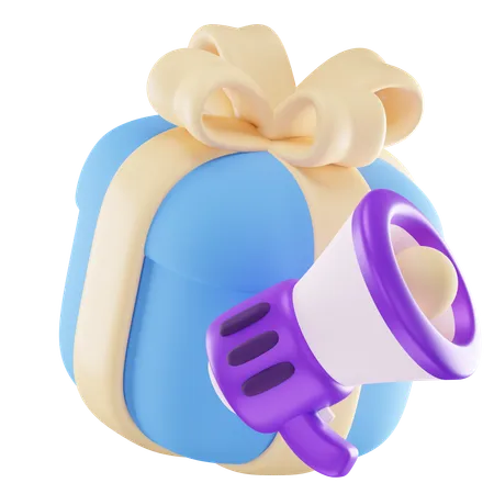 Gift Away  3D Icon