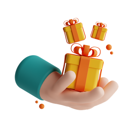 Gift Away  3D Icon