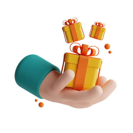 Gift Away  3D Icon