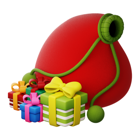 Gift Bag  3D Icon