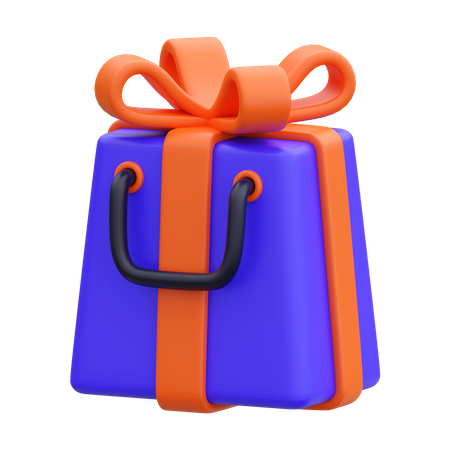 Gift Bag  3D Icon